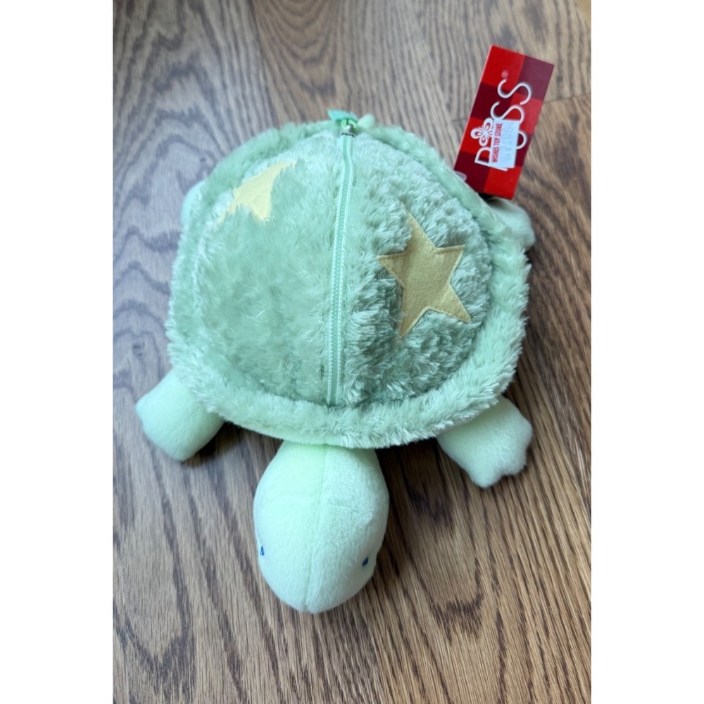 NEW w/ TAGS  plush  BOODLES MOMMY & ME  Rare STAR TURTLE w/ BABIES  Zipper Pouch